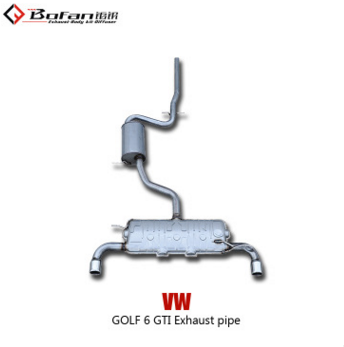 高尔夫6升级改装R20款/GTI款排气，原厂静音与原厂一致的声线
