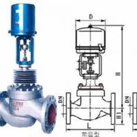 电子式调节阀 电子式电动套筒调节阀