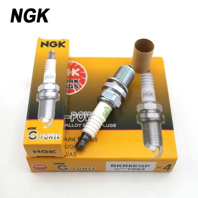 日本原装火花塞 NGK升级版通用型铂金7092/BKR6EGP火花塞批发