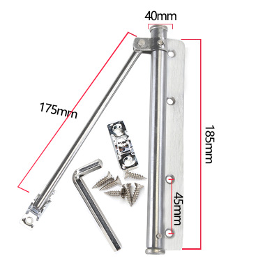 闭门器自动关门器木门隐形门纱窗门弹簧缓冲闭门器轻型简易闭门器