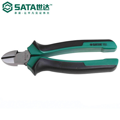 SATA/世达五金工具6寸7寸8寸省力型斜嘴钳72303钳子