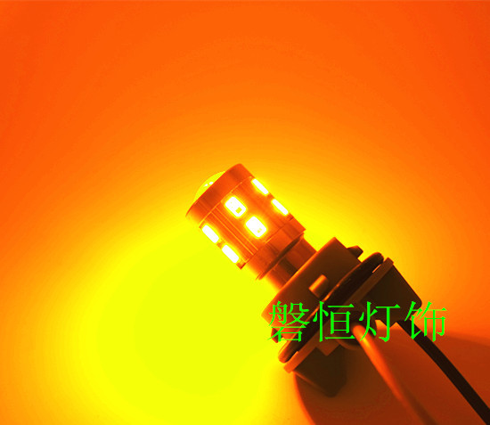 led转向灯 刹车灯 1156-15SMD5730歪脚 摩托车转向灯 厂家直销