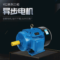 出口品质大量现货批发0.25KW1.5KW4极中速三相全铜电机经CCC认证