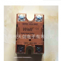 原装Well唯乐 SSR固态继电器TSR-40DA 单相固态继电器 直流控交流