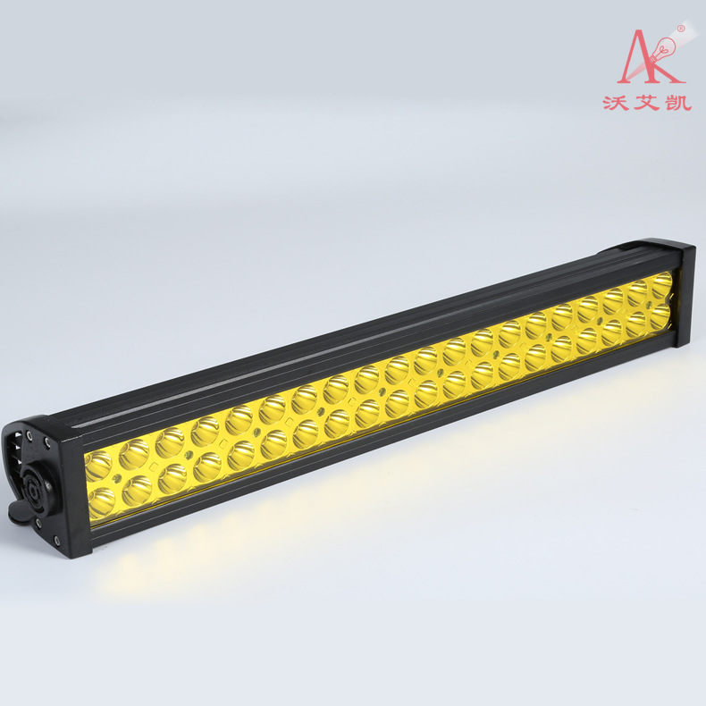 Yellow light bar 黄光LED越野汽车长条改装杠灯 货车led前照雾灯