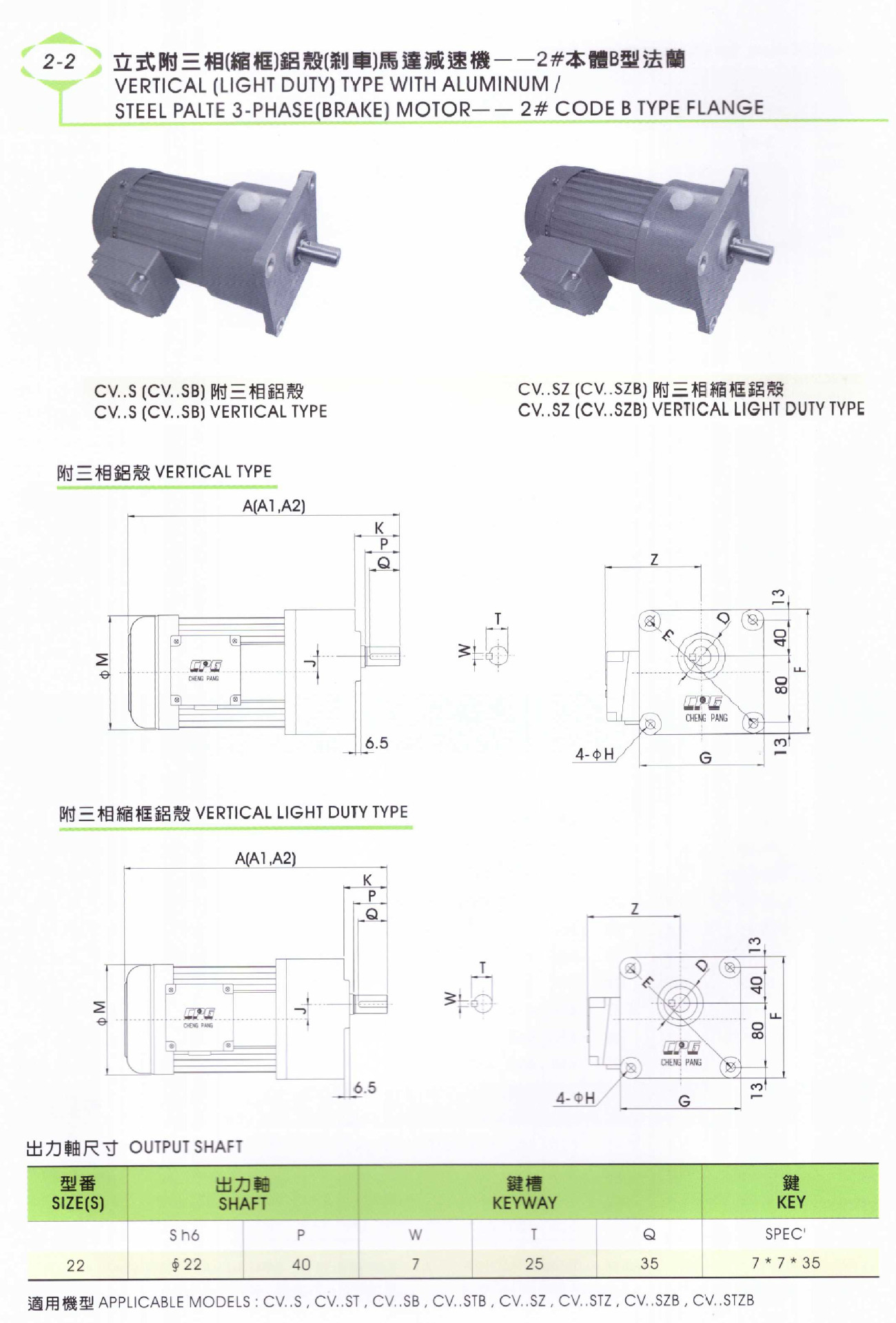 晟邦减速机资料7